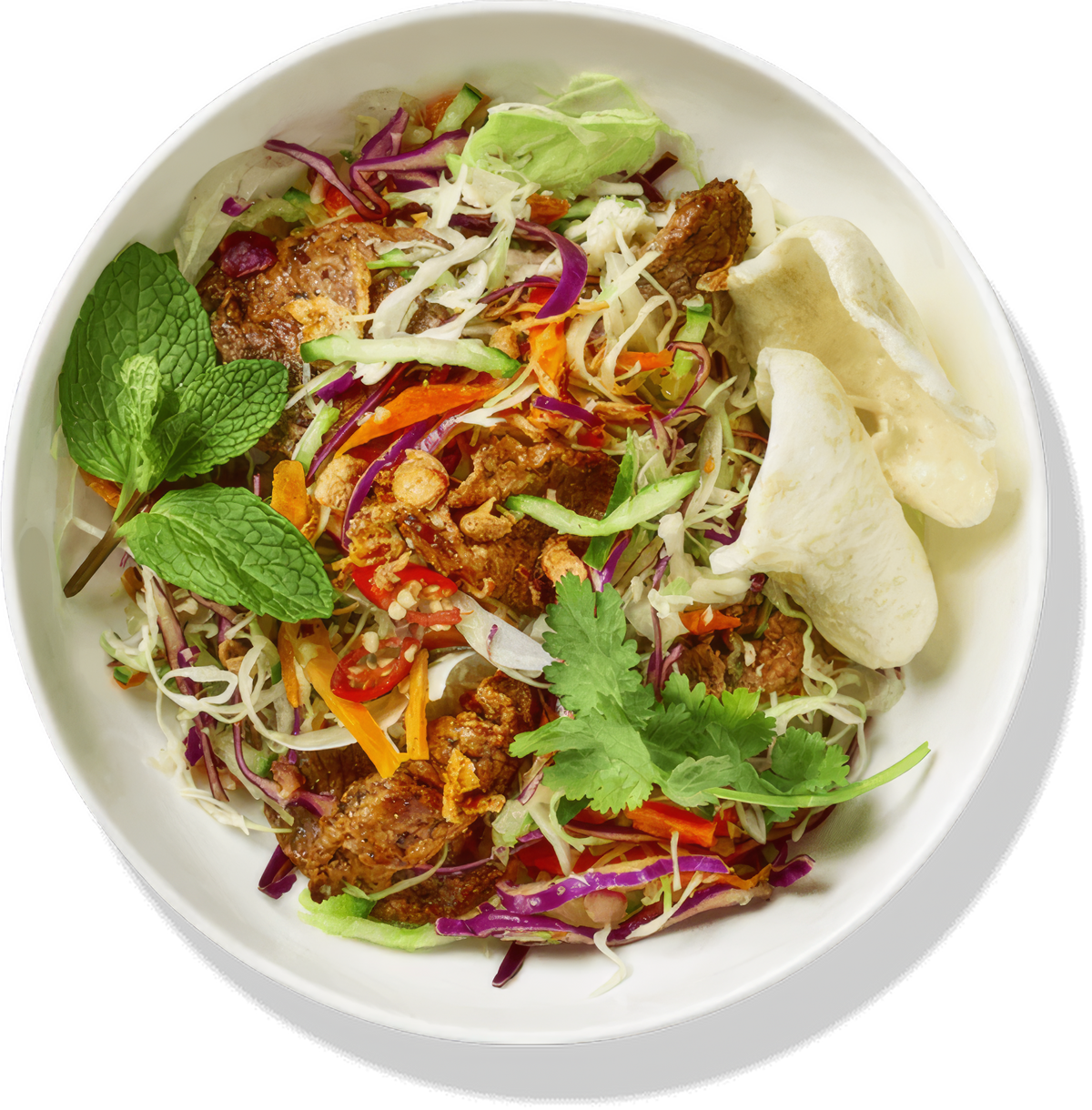 Lemongrass Beef Vietnamese Salad (Goi)