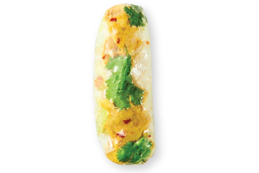 Lemongrass Chilli Chicken Fresh Roll