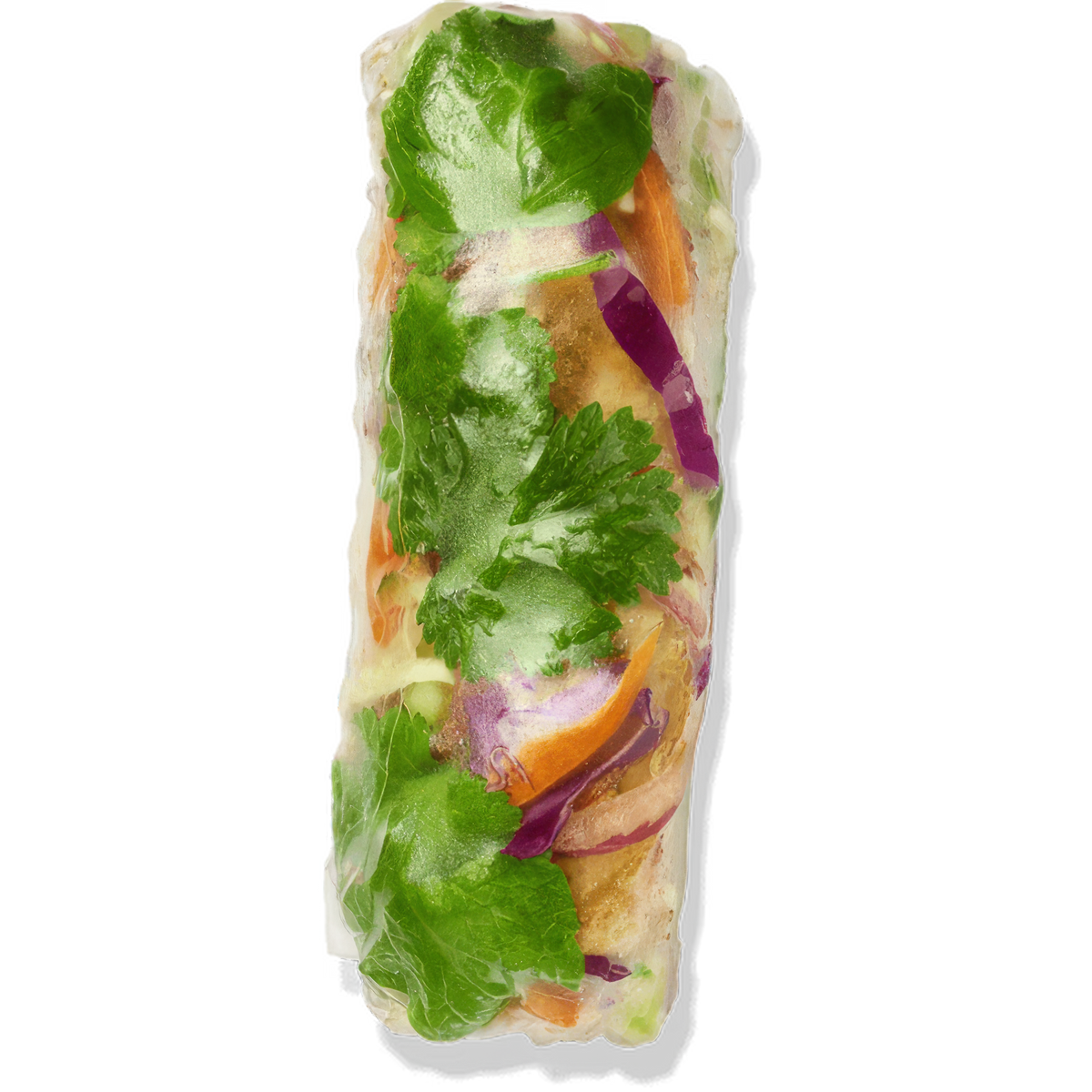 Low Carb Lime Crusted Fish Fresh Roll