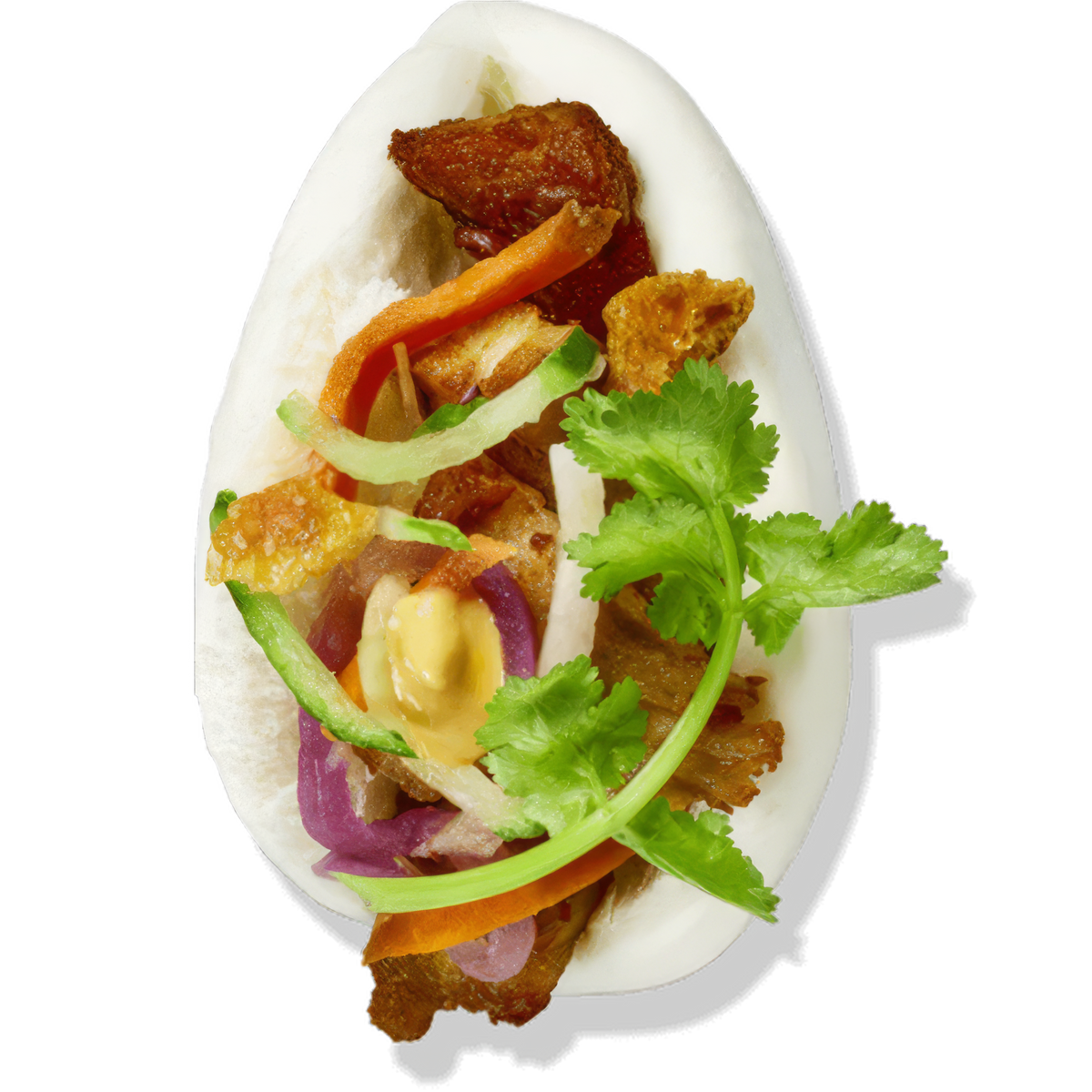 Roast Pork & Crackling Steamed Bun